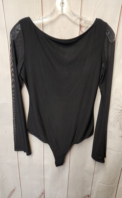 Princess Polly Women's Size 8 Black Bodysuit