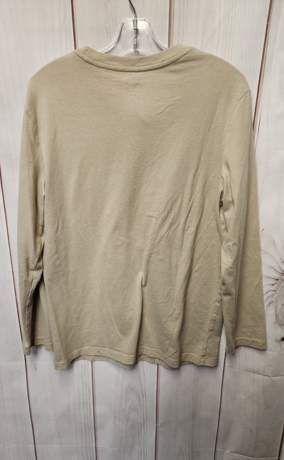 Old Navy Boy's Size 14/16 Tan Shirt