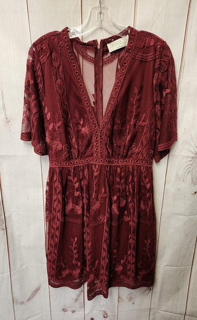 Bella Ella Women's Size M Red Dress