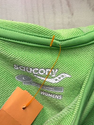 Saucony Women's Size L Green Sweatshirt