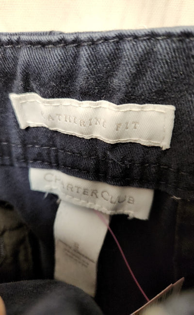 Charter Club Women's Size 8 Navy Shorts