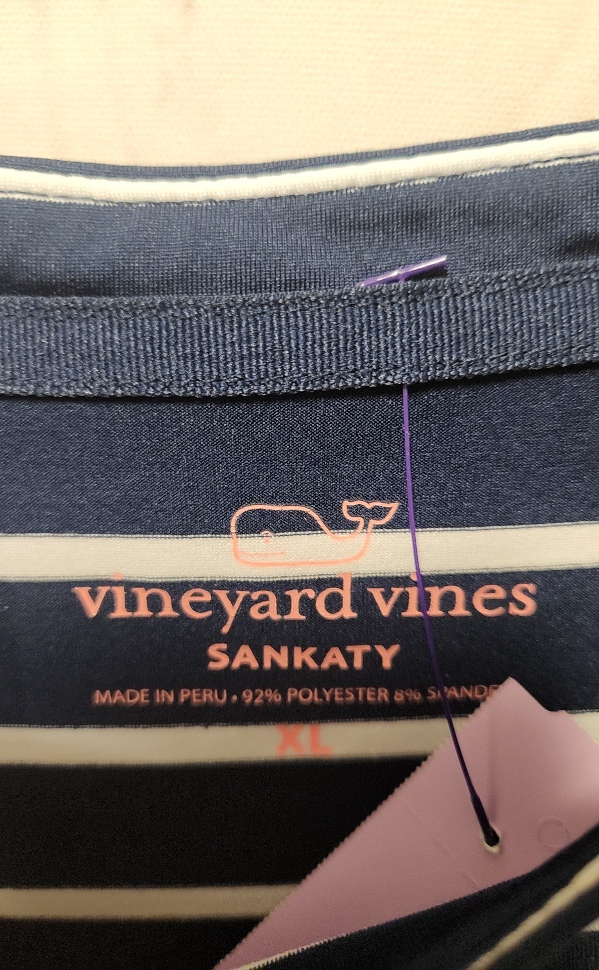Vineyard Vines Women's Size XL Navy Dress