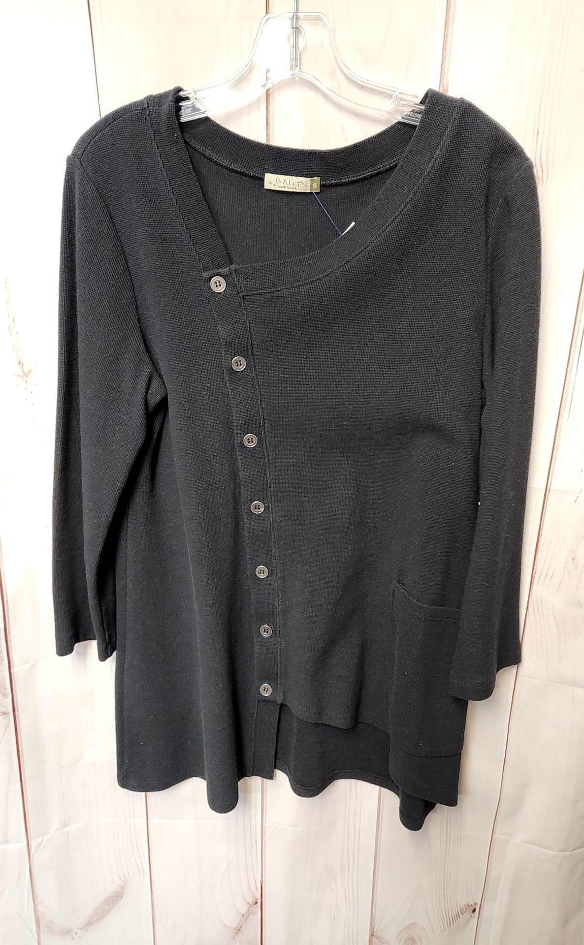 Chalet Women's Size S Black Cardigan