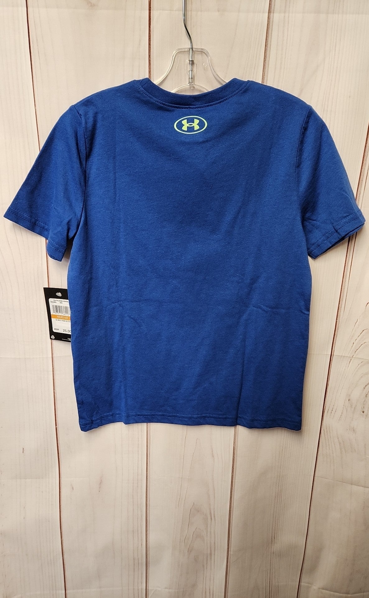 NWT Under Armour Boy's Size 8 Blue Shirt