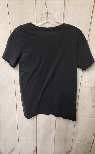 Converse Women's Size M Black Short Sleeve Top