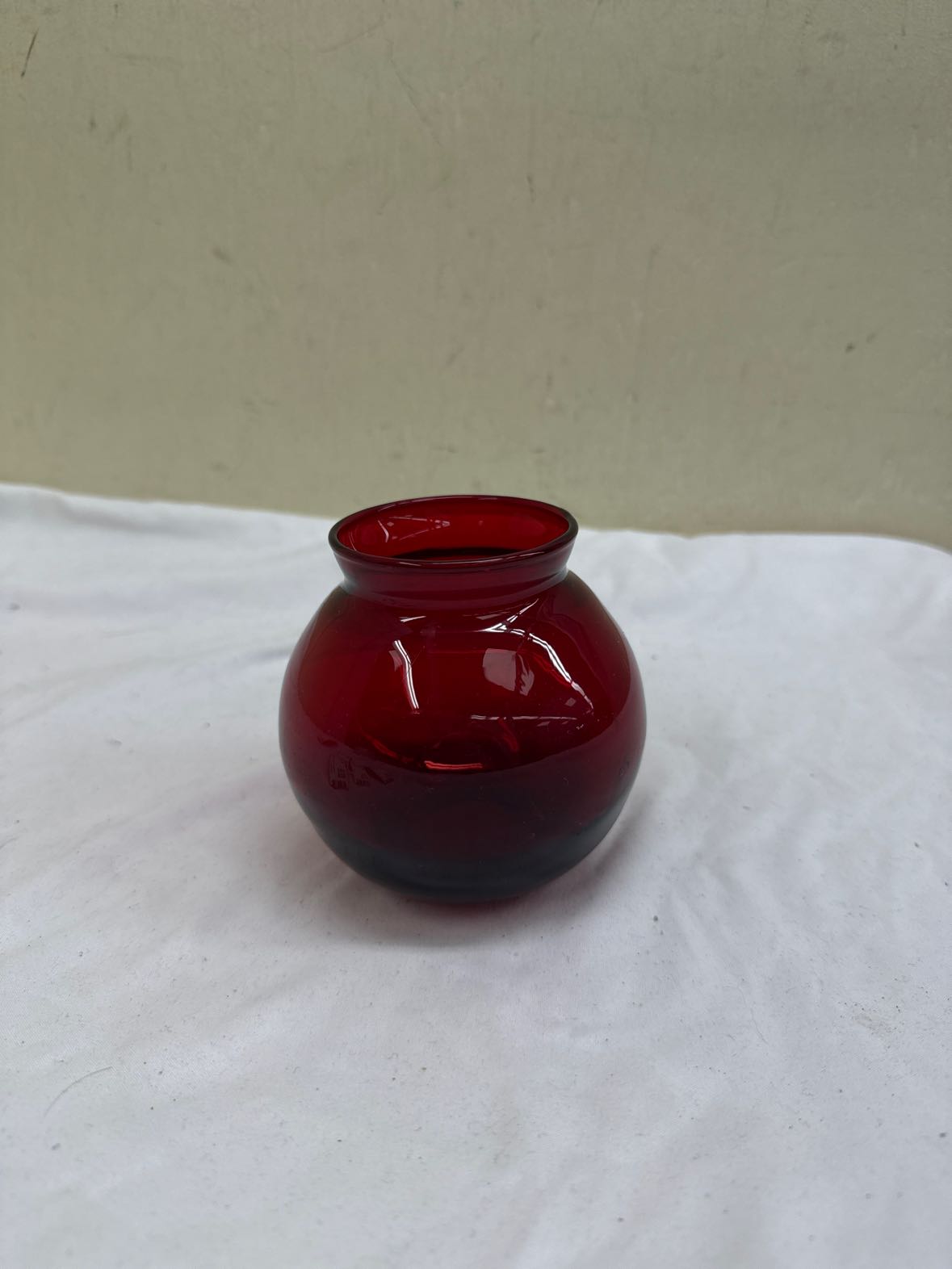 Red Vase