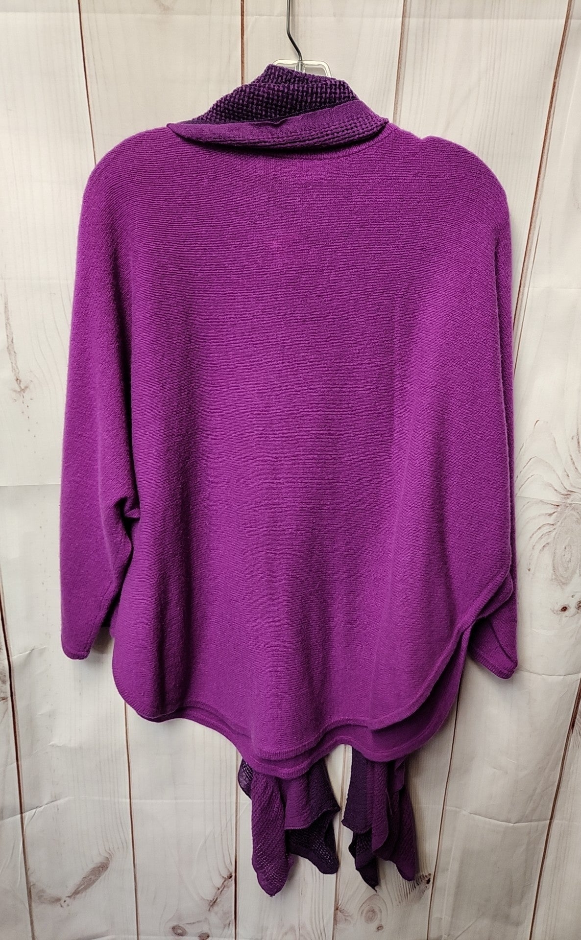 Claudia Nichole Women's Size L/XL Purple Cashmere Sweater Set