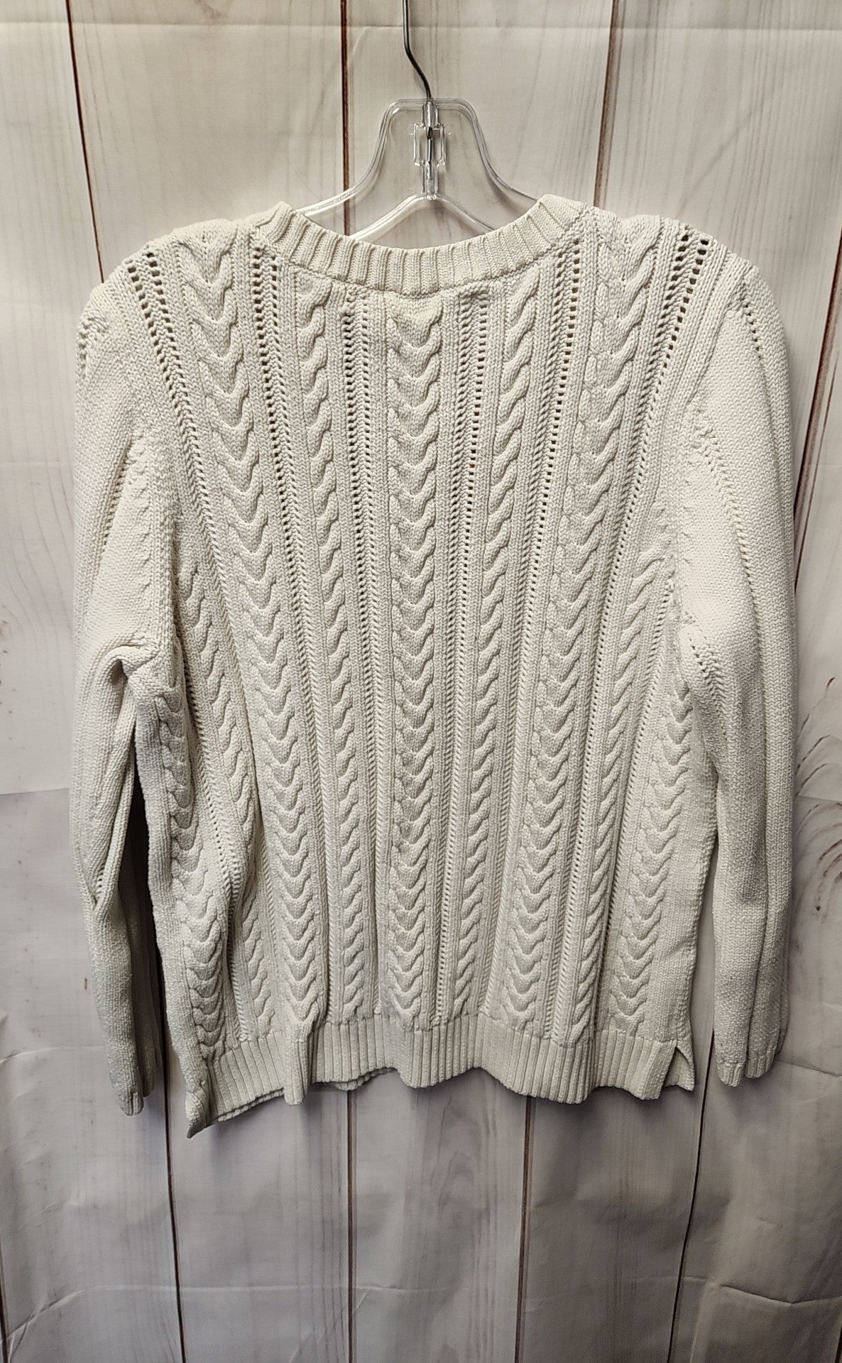 Talbots Women's Size XL White Sweater