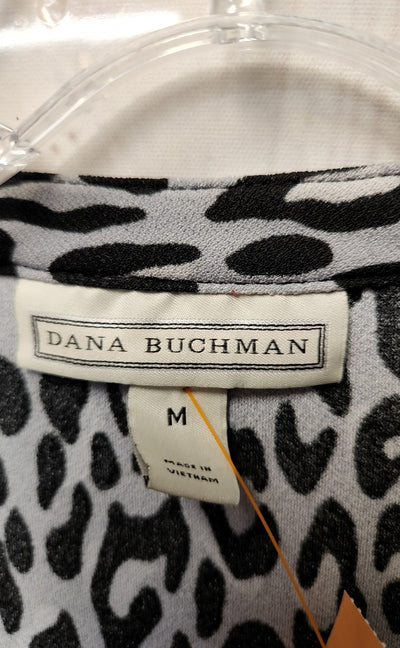 Dana Buchman Women's Size M Gray Long Sleeve Top