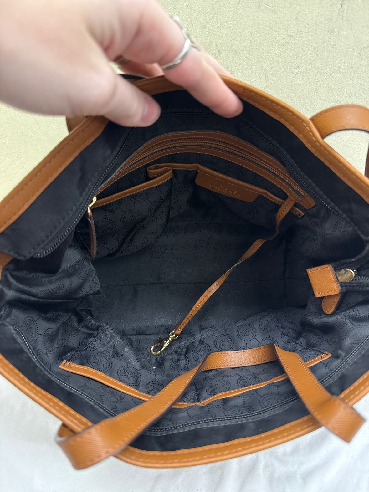 Michael Kors Black Nylon Purse Bag