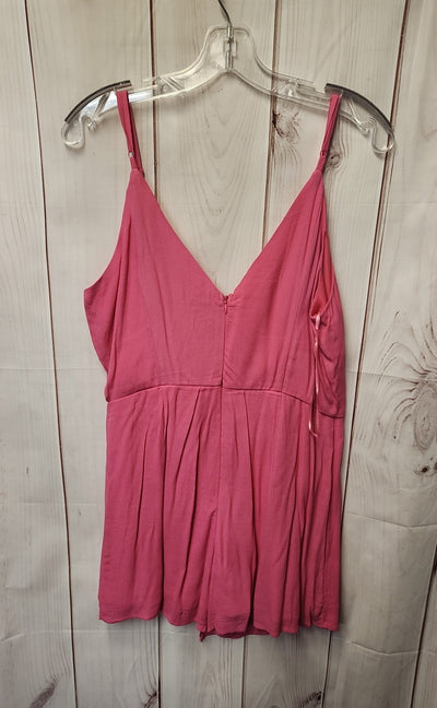 Superdown Women's Size L Pink Romper
