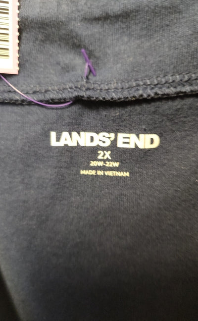 Lands End Women's Size 2X Navy Dress