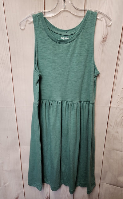 Old Navy Girl's Size 14/16 Green Dress