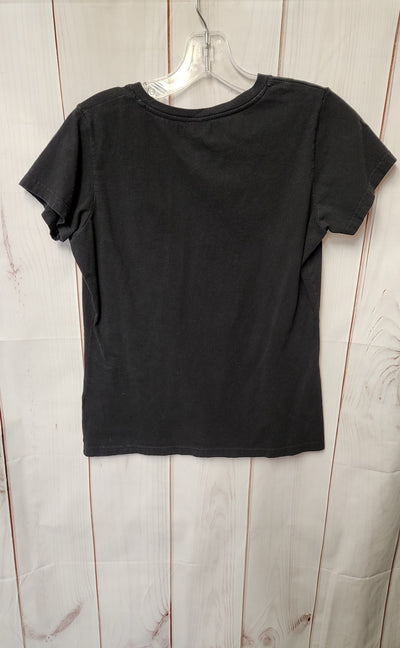 RFBF Women's Size M Black Short Sleeve Top