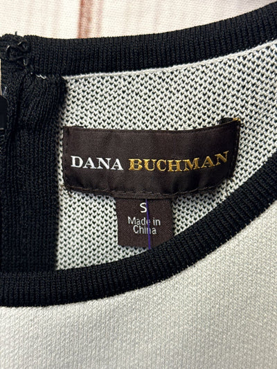 Dana Buchman Women's Size S White & Black Dress