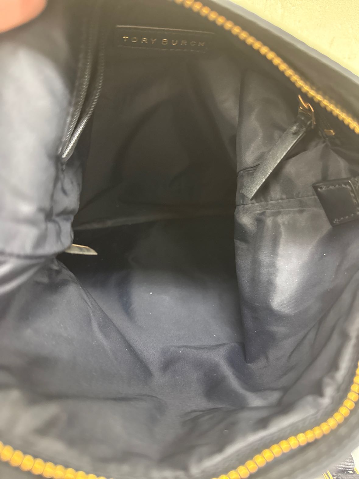 Tory Burch Black Nylon Purse Bag