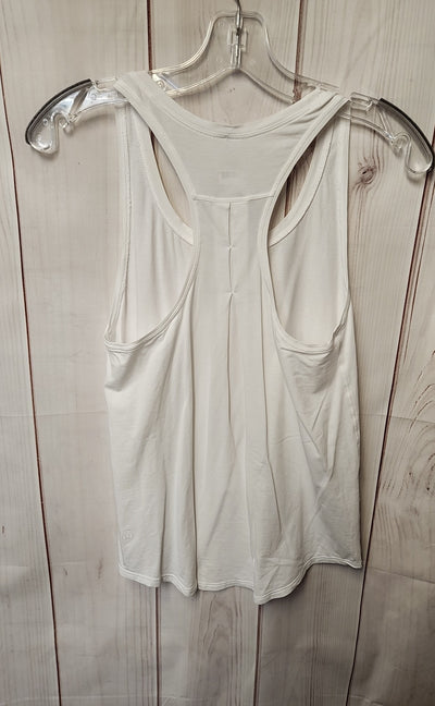 Lululemon Women's Size S White Sleeveless Top