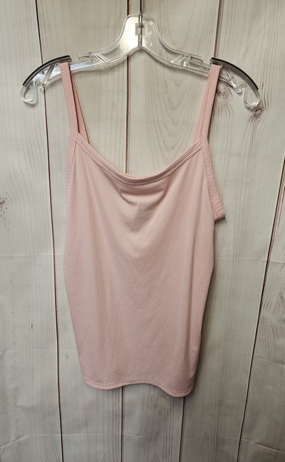 No Boundaries Women's Size XL Pink Sleeveless Top