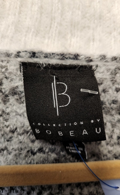 Bobeau Women's Size 2X Gray Cardigan