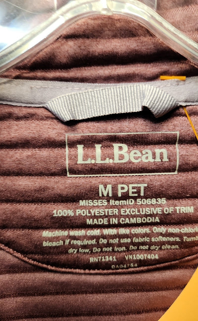 LL Bean Women's Size M Pink Sweatshirt