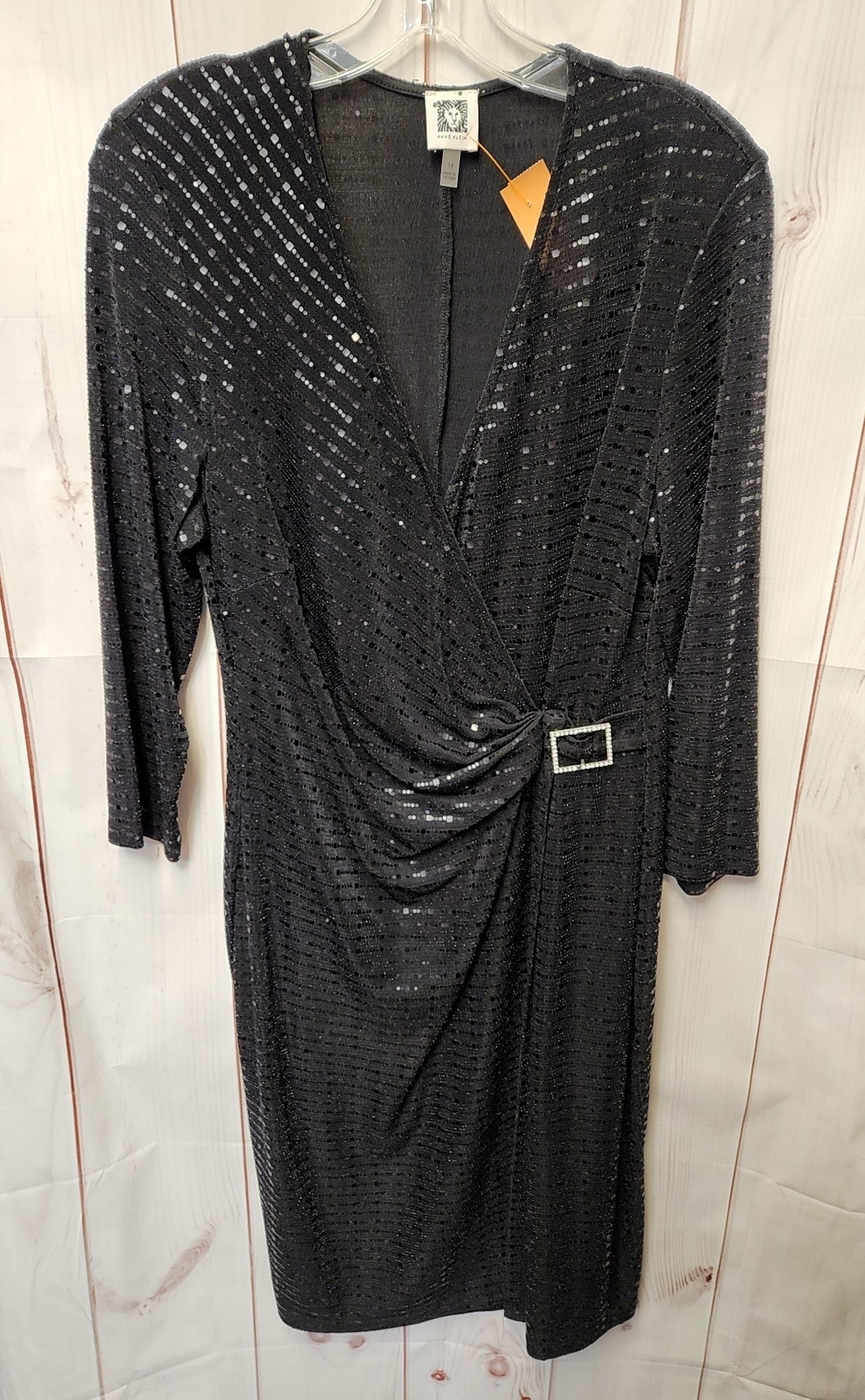 Anne Klein Women's Size 14 Black Dress