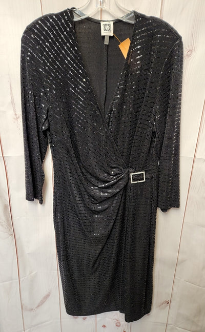Anne Klein Women's Size 14 Black Dress