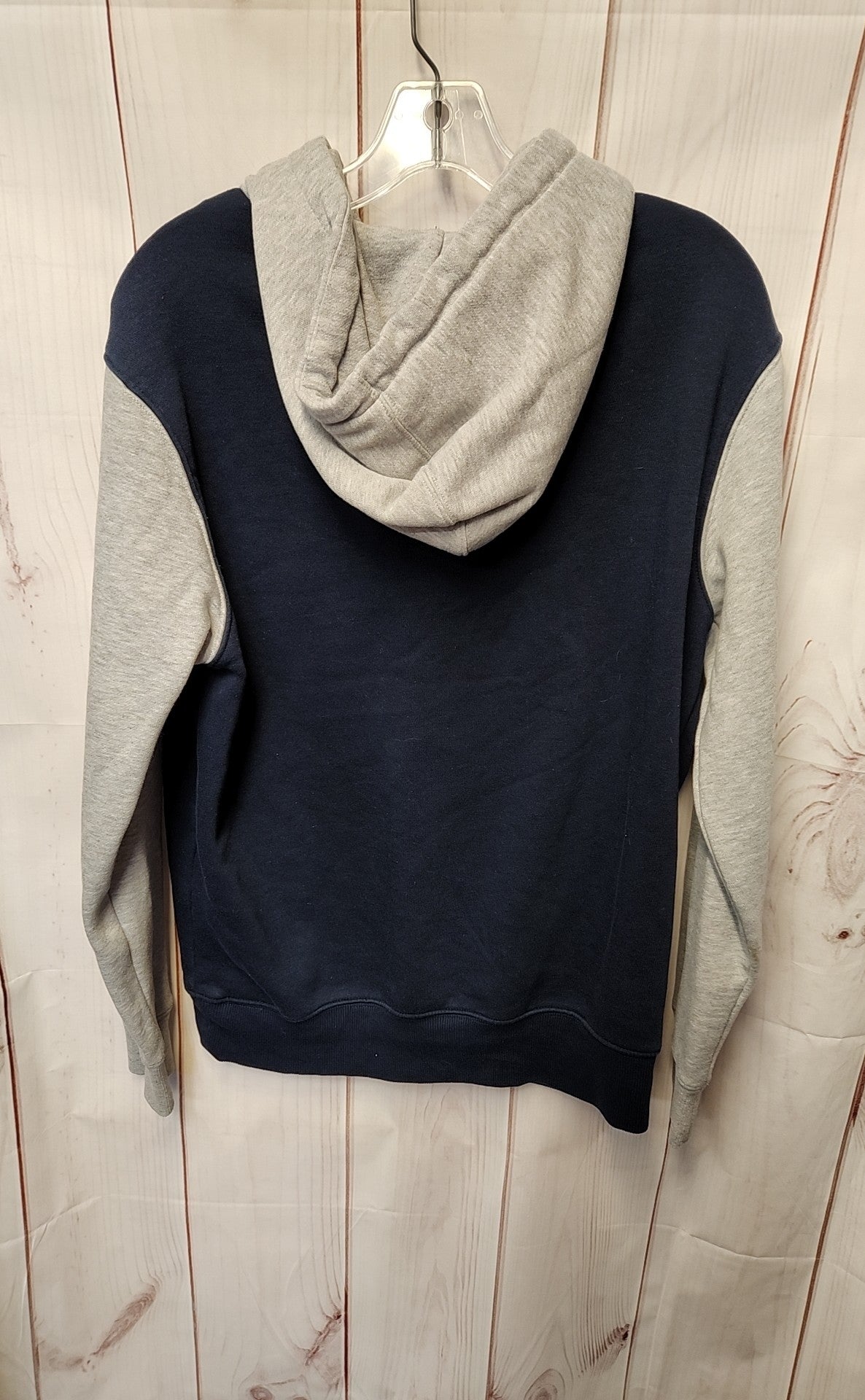Patriots Men's Size S Navy Hooded Sweatshirt