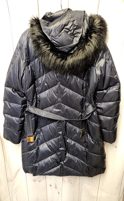 Michael Kors Women's Size M Navy Coat