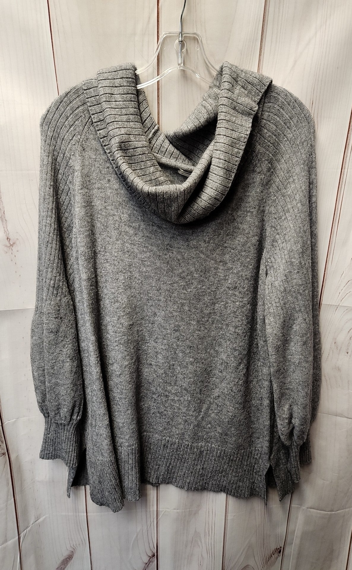 Anthropologie Women's Size L Petite Gray Sweater