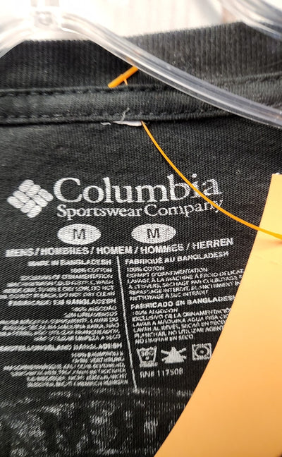 Columbia Men's Size M Black T-Shirt