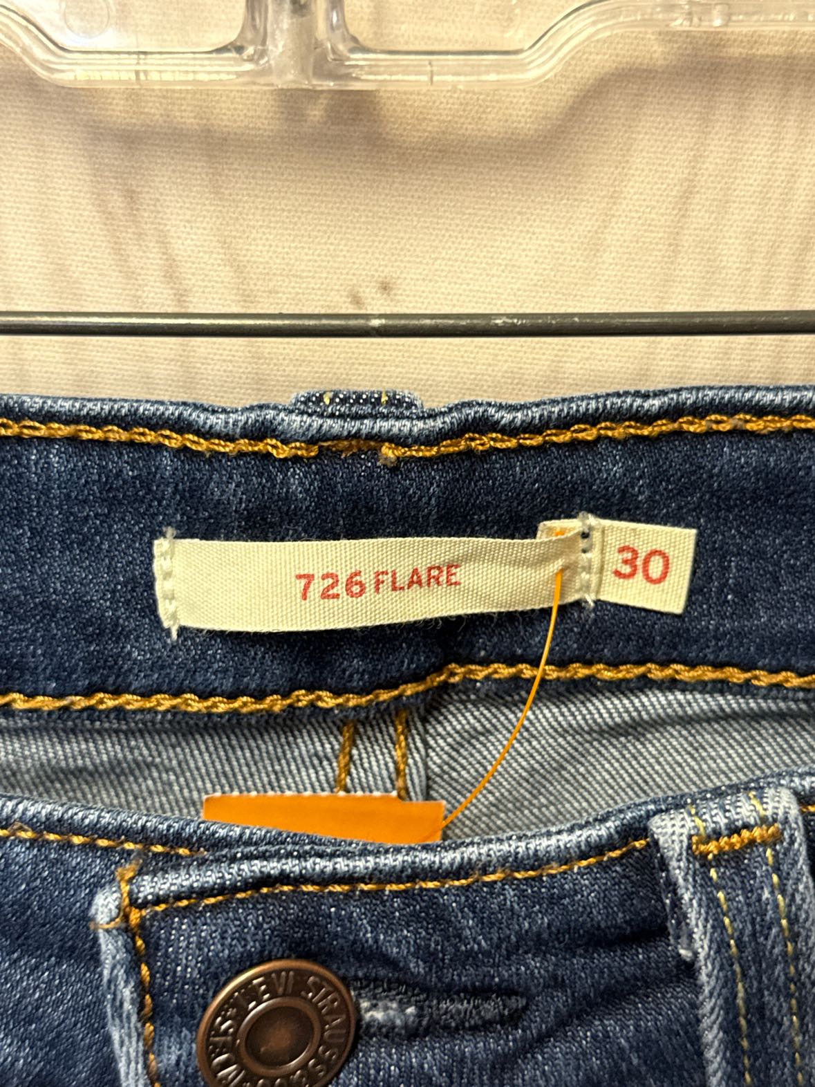 Levis Women's Size 30 (9-10) Blue Jeans 126 Flare