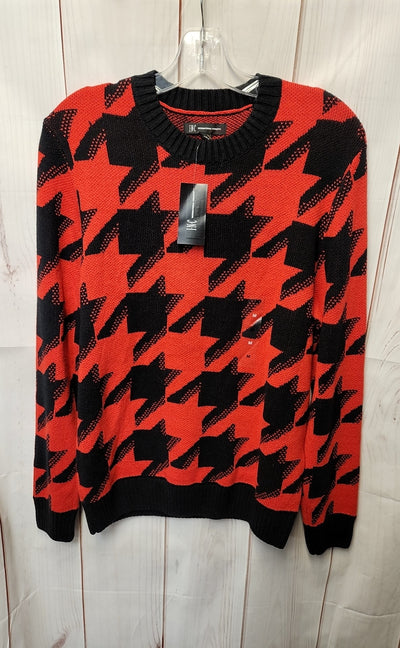 NWT INC Men's Size M Red & Black Sweater
