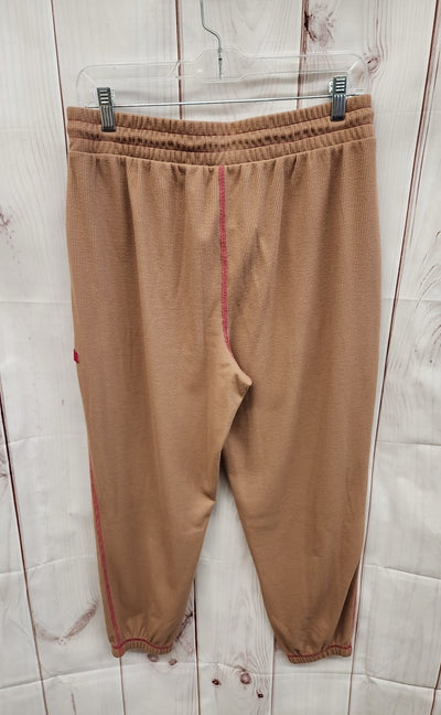 Fabletics Women's Size L Brown Sweatpants