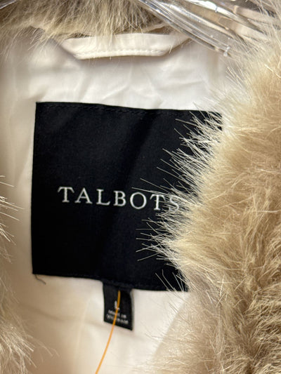 Talbots Women's Size L White Vest