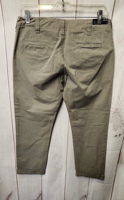 NWT J Brand Women's Size 26 (1-2) Olive Green Pants Inez Low Rise Slim Fit Chino