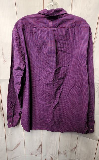 Ralph Lauren Men's Size XL Red & Blue Shirt