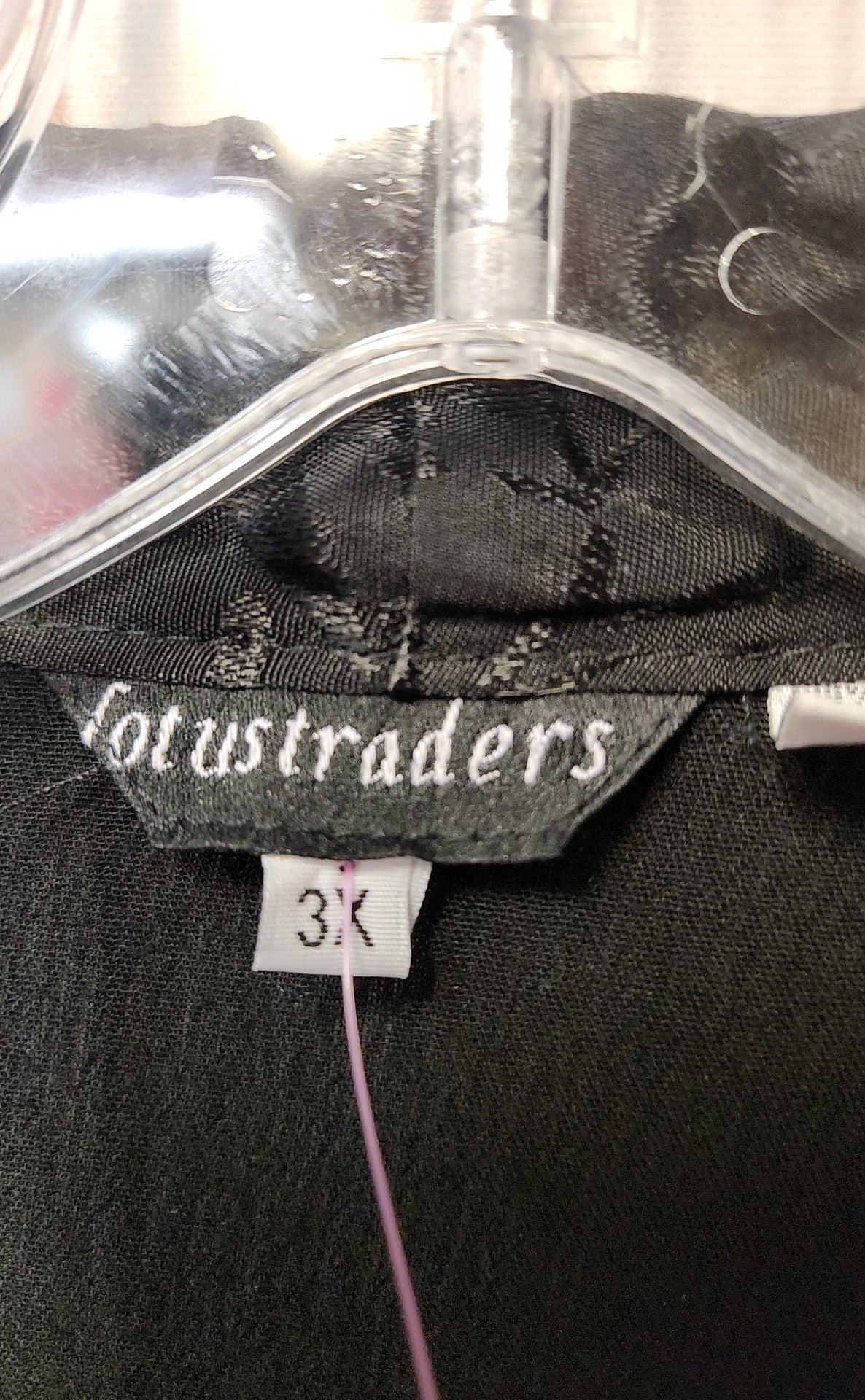 Lotustranders Women's Size 3X Black Cover-Up