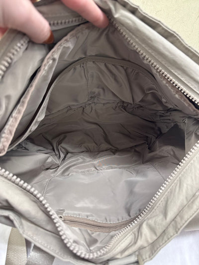 Bagsmart Beige Duffle Bag