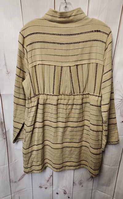 Soft Surroundings Women's Size L Beige Dress