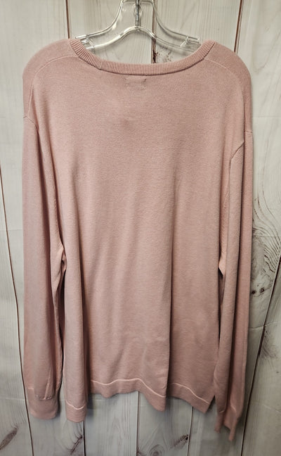 NWT J Crew Men's Size XXL Pink Sweater