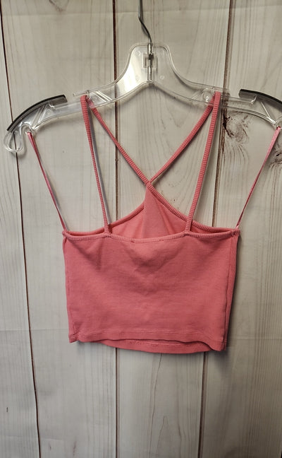 Glo Women's Size S Pink Sleeveless Top