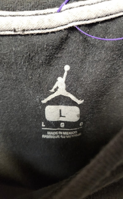 Air Jordan Men's Size L Black Shirt