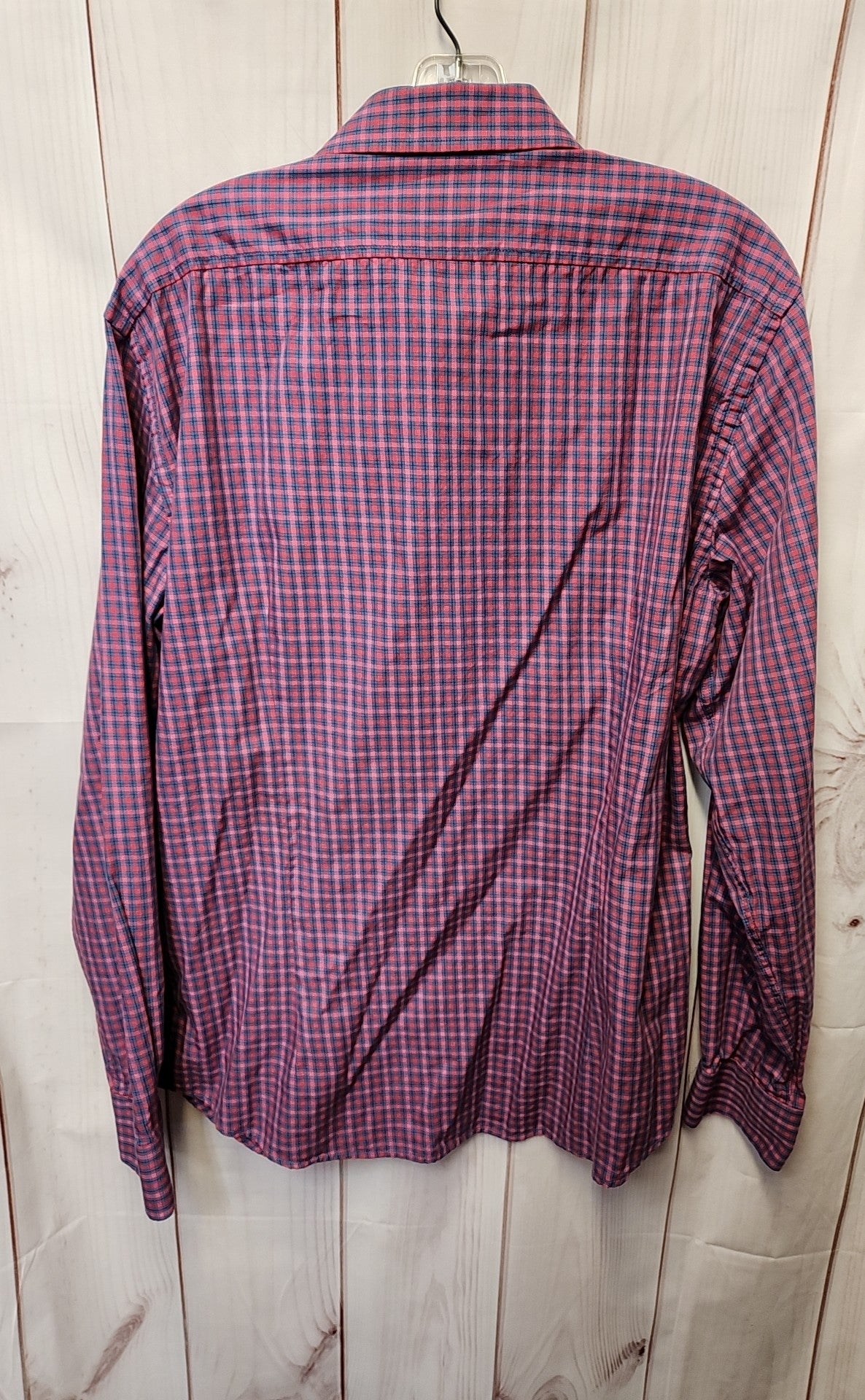 Jack Maverick Men's Size L Blue & Pink Shirt