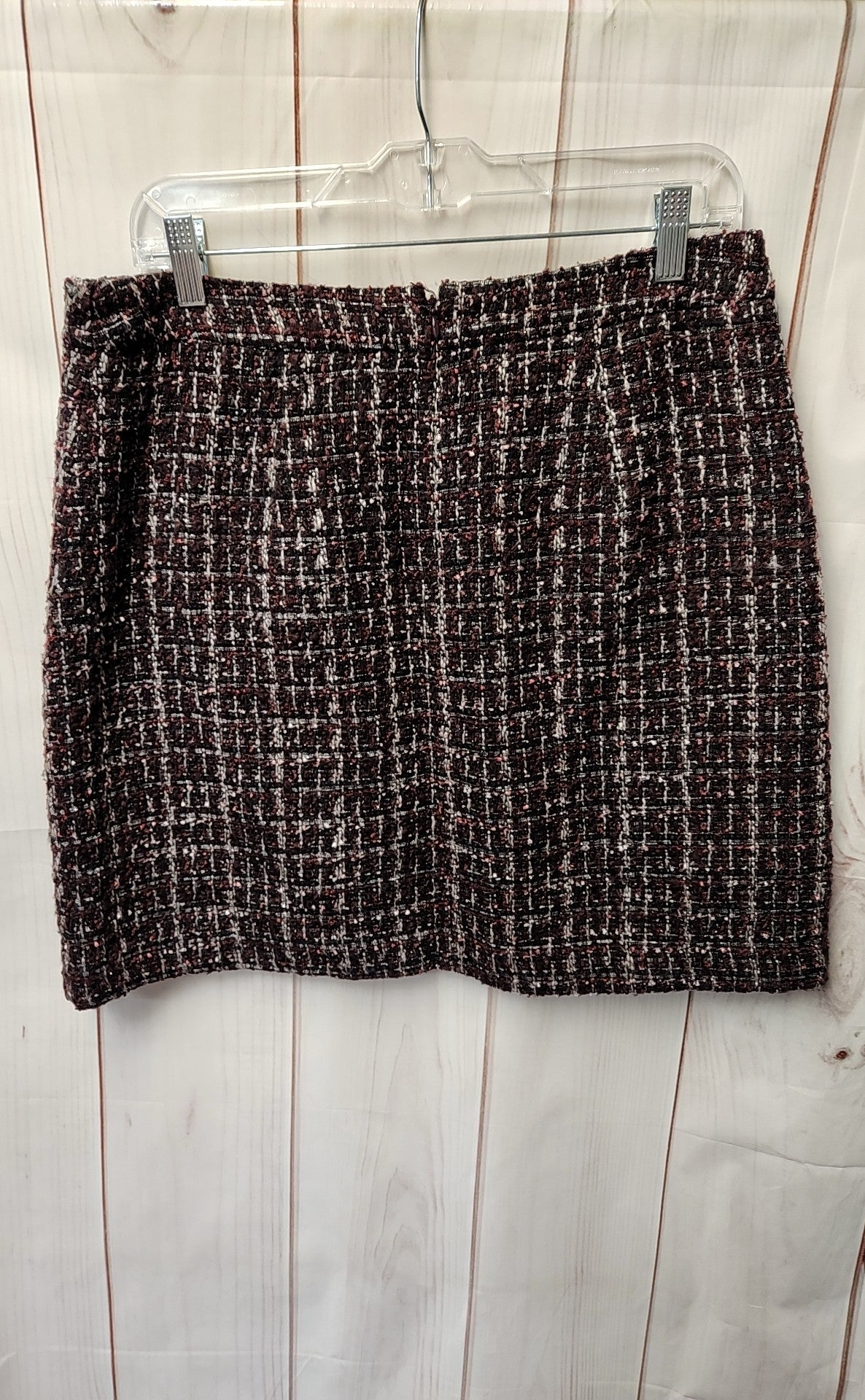 Loft Women's Size 10 Black & Purple Skirt