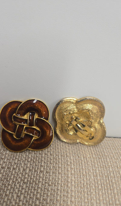 Jay Feinberg Gold Clip-on Earrings