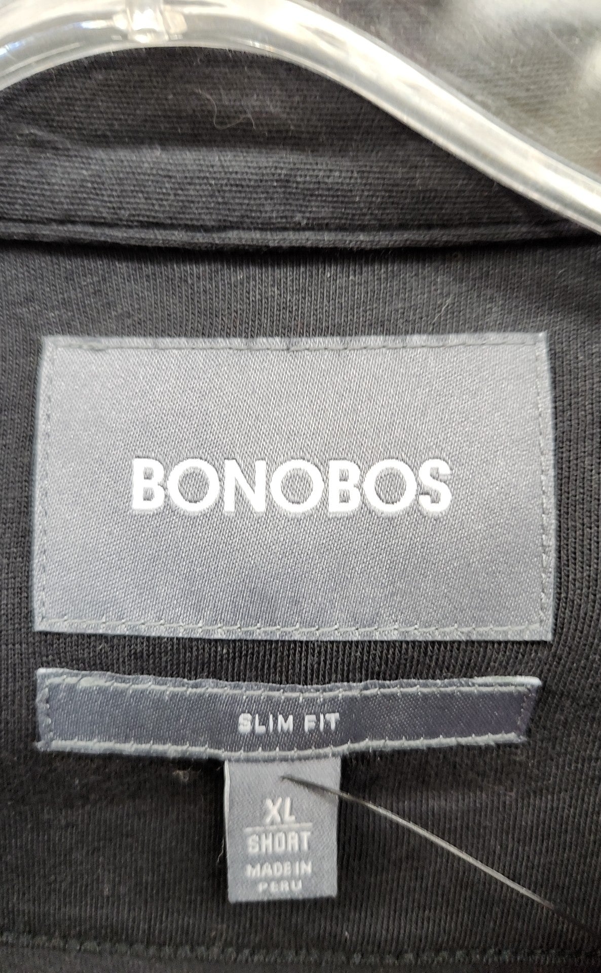 Bonobos Men's Size XL Black Shirt