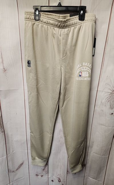 NWT NBA Boy's Size 18/20 Beige Sweatpants