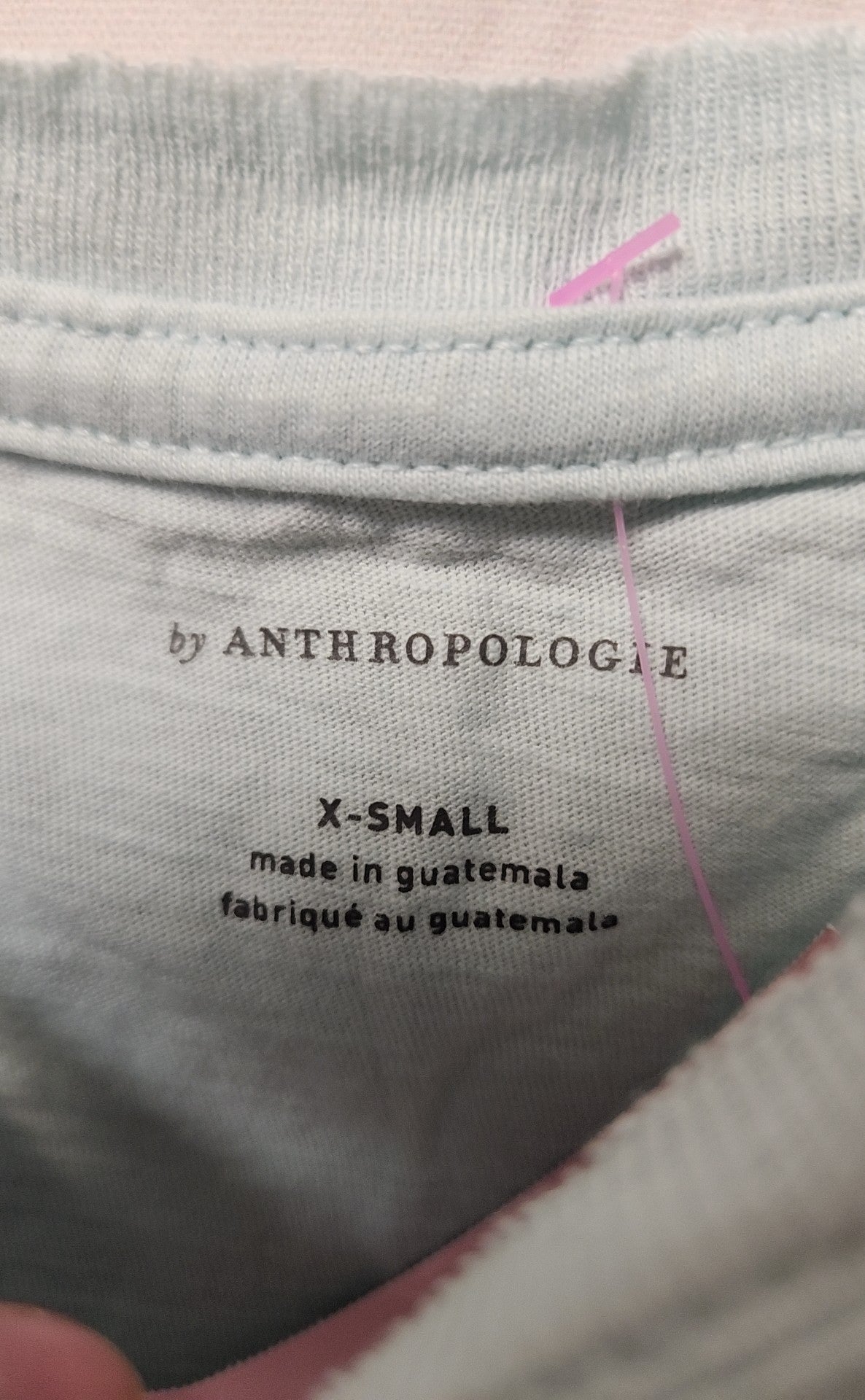 Anthropologie Women's Size XS Light Blue Short Sleeve Top