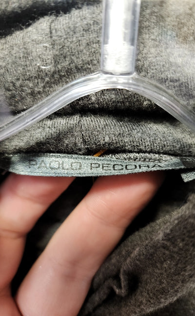 Paolo Pecora Men's Size L Gray Shirt