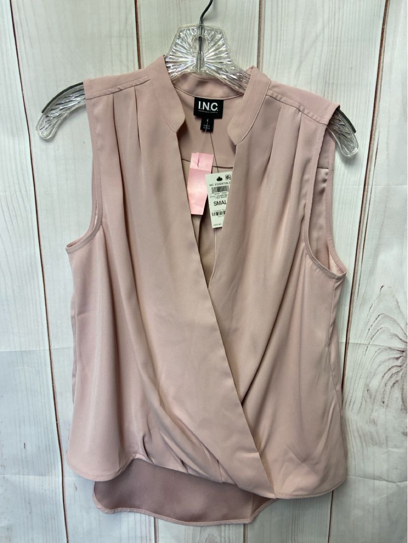 NWT INC Women's Size S Pink Sleeveless Top